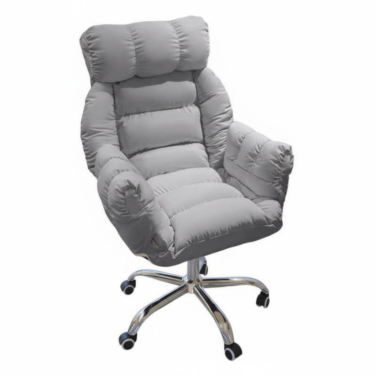 Reclining Backrest Upholstered Armchair with Footrest Luxuriously Cushioned Cushioning Upholstered Recliner with Footrest Padded Cushion Lounge Chair Ergonomic for Home Inactiveice Workers, Students, Young Adults, Bedroom, Dorm Room, Leisure Time
