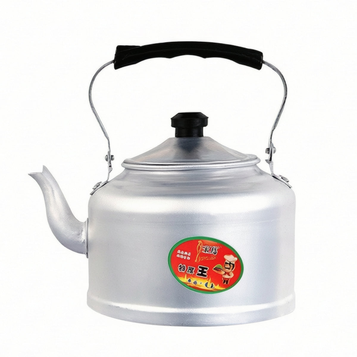 Aluminum Stovetop Kettle Thickened Tea Kettle Quick-Heating Water Boiler Long-Lasting for Kitchen