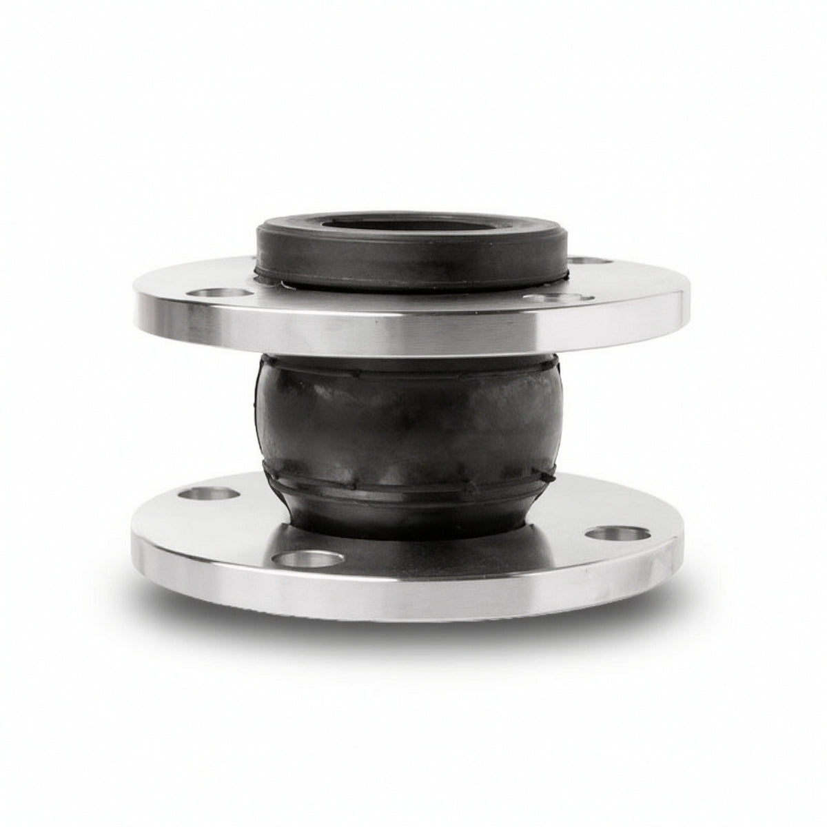 Flange Stainless Steel Rubber Joint Vibration-Damping Flanged Rubber Bellows Reinforced Hardware for Industrial Piping