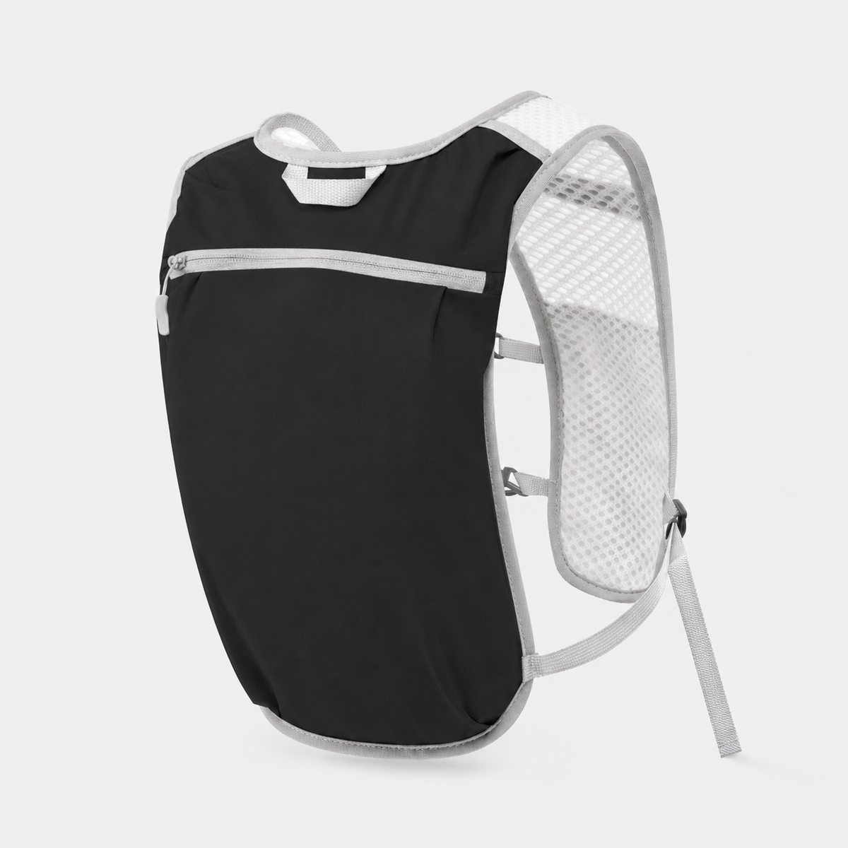 Lightweight Breathable Running Vest Backpack with Water Bottle and Phone Compartment