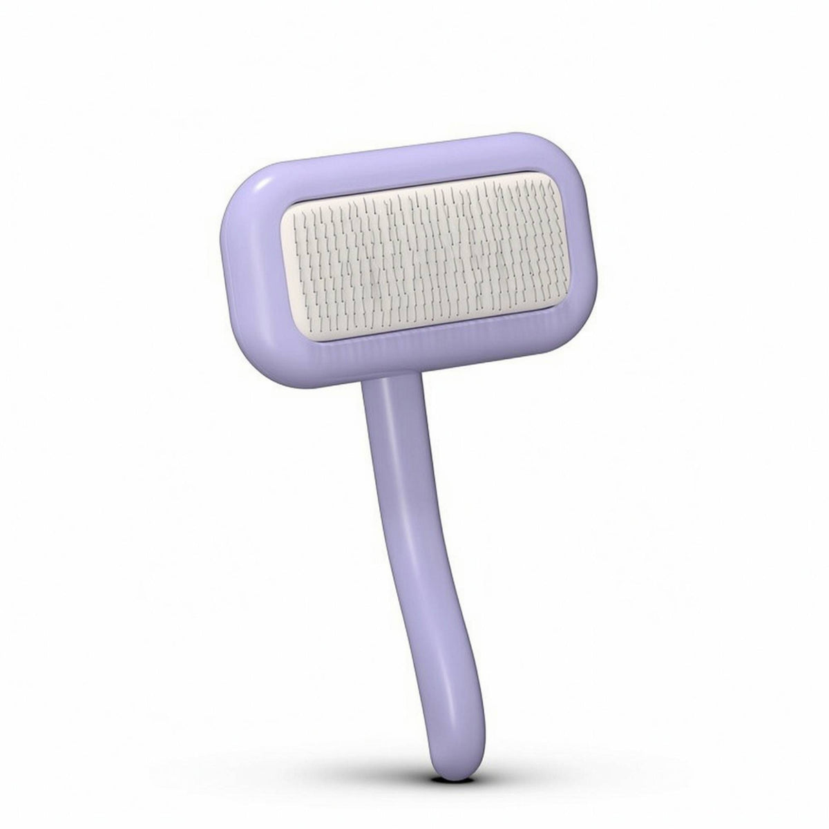 Curved Slicker Brush Effective Detangling Brush Ergonomic Multi-Purpose for Dogs, Home Grooming