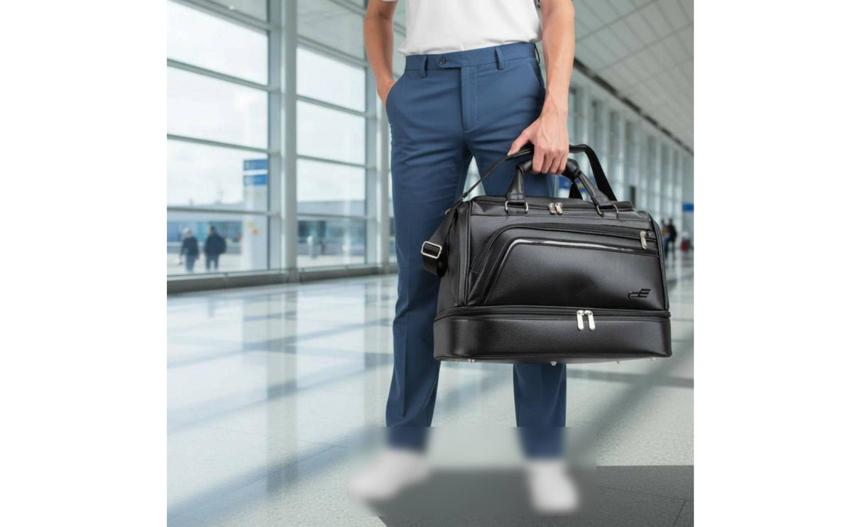 Golf Clothes Bag Shoulder Strap Golf Trip Bag Carry Handle for Business Trip