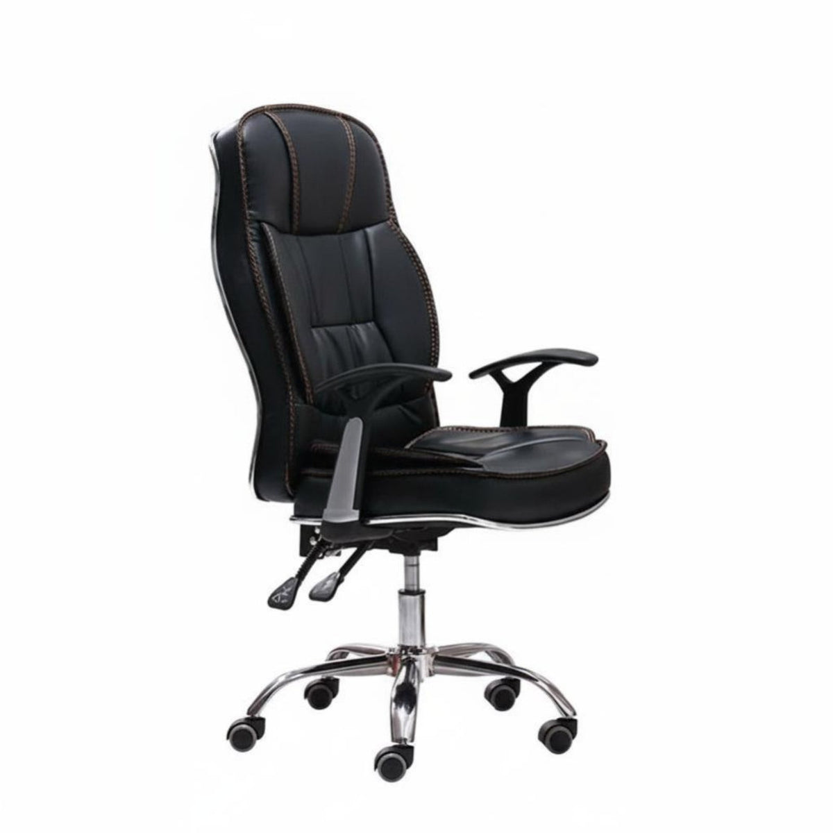 Height Adjustable Highspine Reclining Chair with Footrest 360-Degree pivot Computer Seat Ergonomic Design Office Furniture Lumbar Support for Remote Workers, Students, video game enthusiasts, Study Room