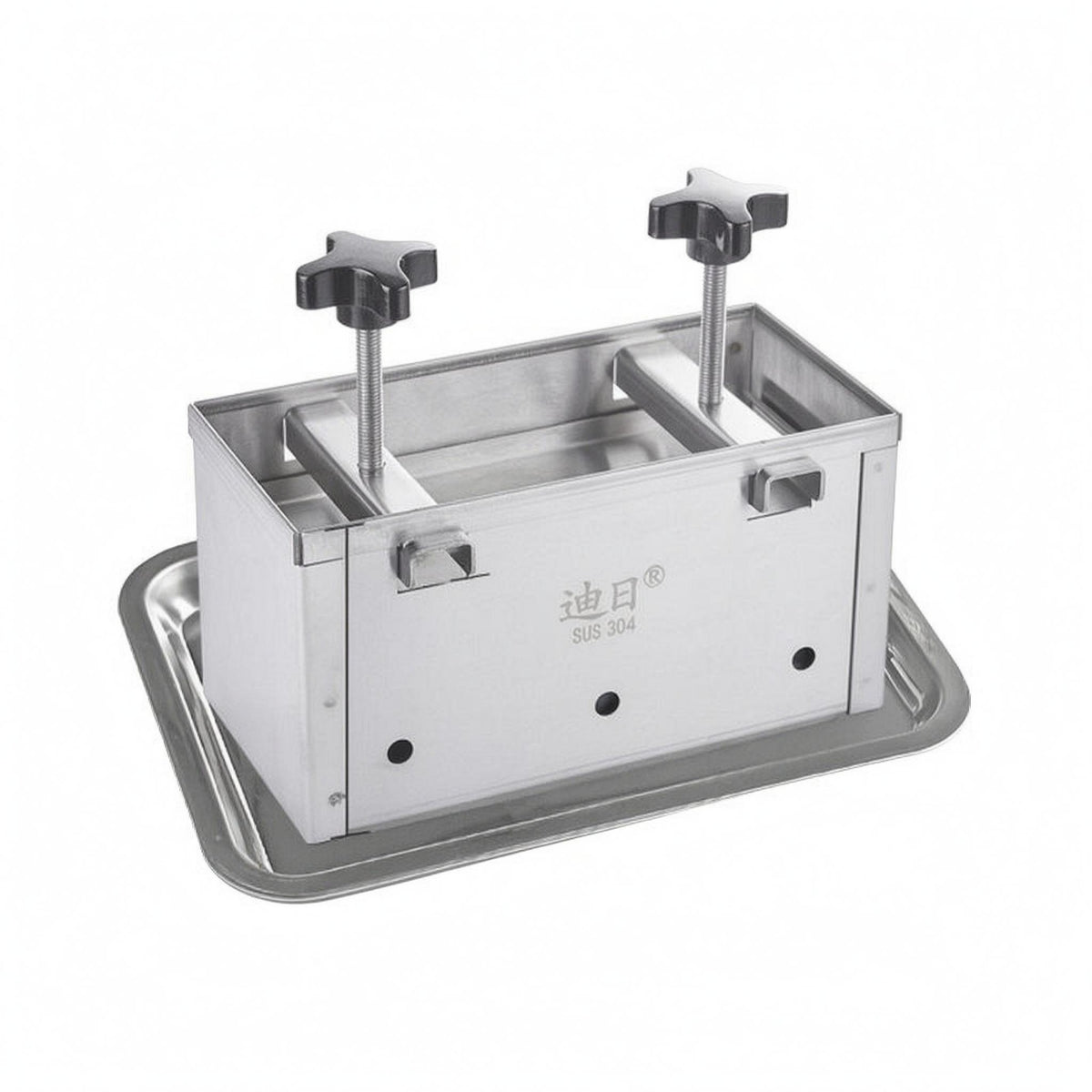 Stainless Steel Meat Pressing Mold Perforated Meat Press Mold Accessible-topTop
