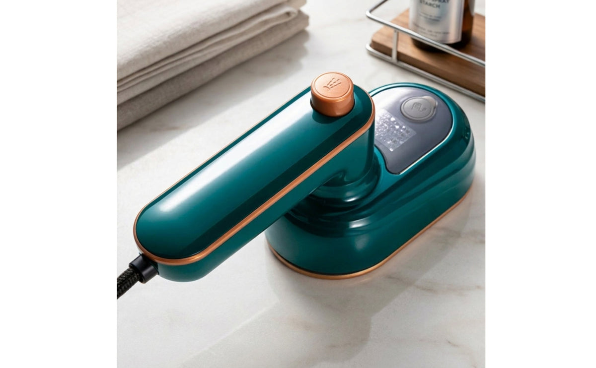 Foldable Steamer and Iron Portable Handheld Iron Compact Appliance Lightweight for Travelers, Commuters, Home