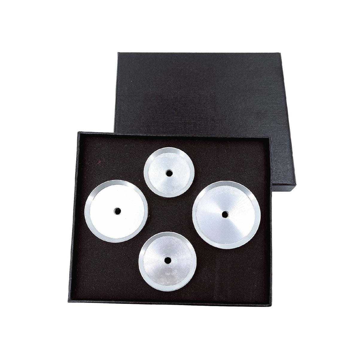 4 Pieces Watch Back Press Dies Controlled Pressing Aluminum Press Dies Easy to Use