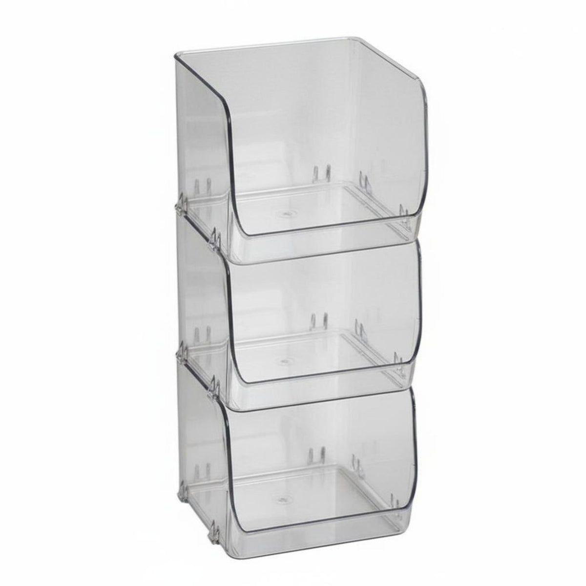 Multi-Compartment Box with carrying grip Clear Design Cosmetic Organizer Large Capacity sturdy for Makeup lovers, Dressing Table