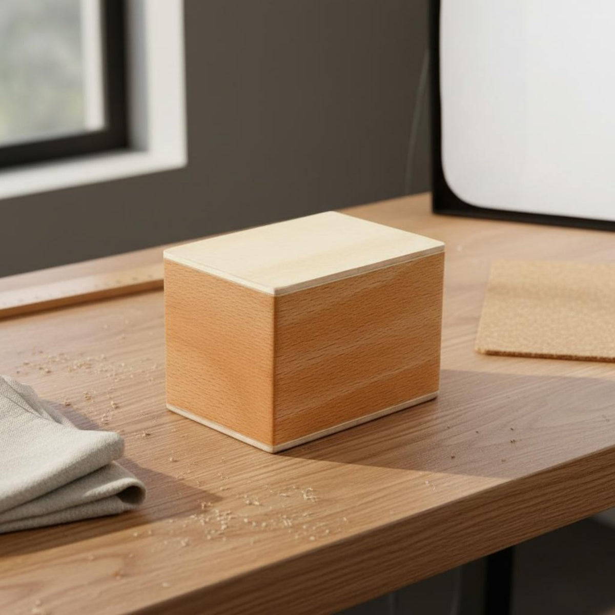 Wood Percussion Block Handmade Wood Rhythm Block Fine Workmanship Educational Toy for Young Children, Beginners, Music Class, Classroom
