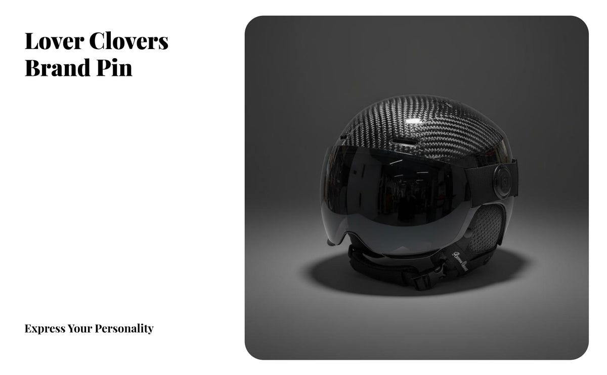 Molded Carbon Fiber Helmet Fully Carbonized Snow Helmet Includes Authenticity Card Head Protection for Men, Skiing, Snowboarding, Mountains
