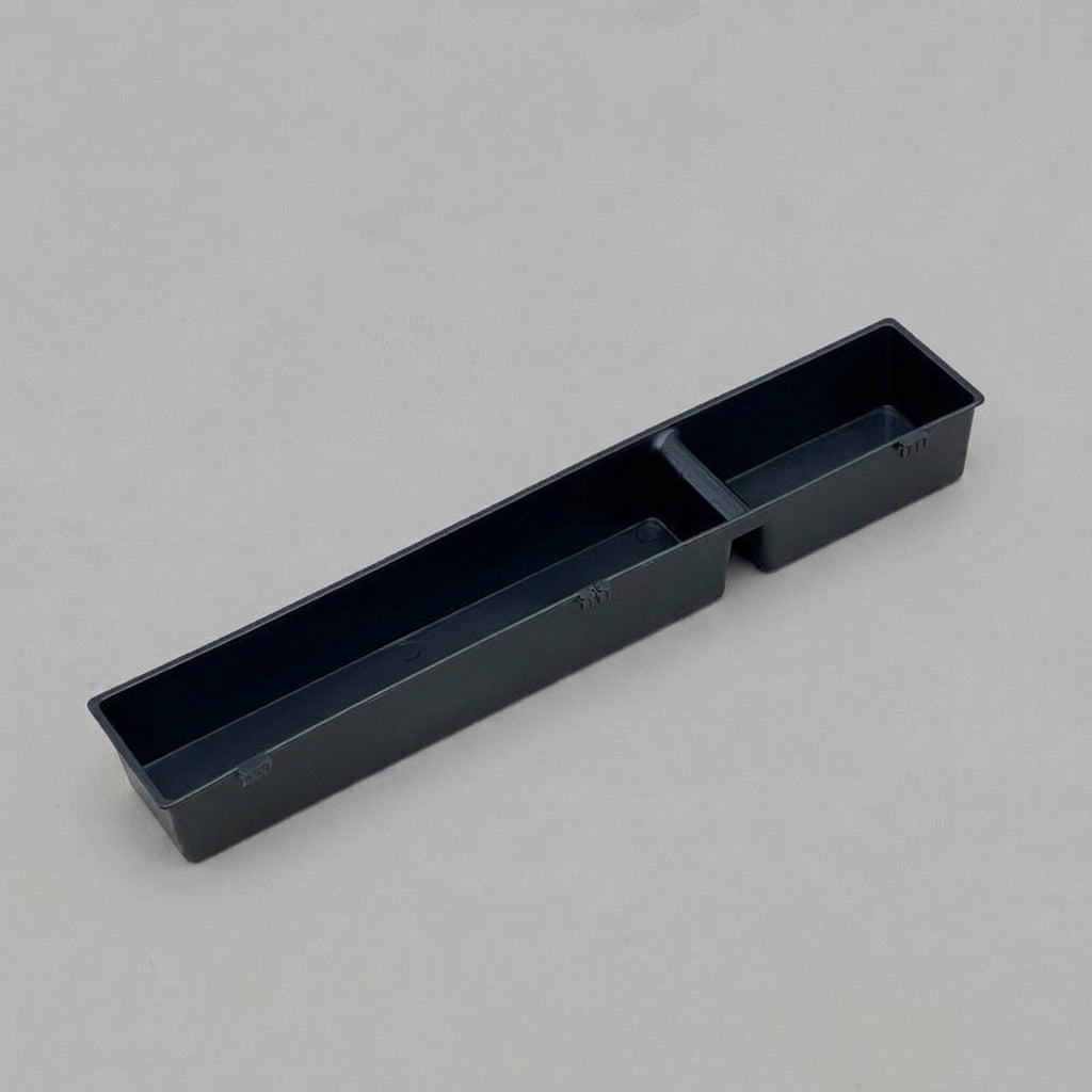 Large Chicken Feeder, Rectangular Poultry Feeder, 2 Pieces, 6cm High, Over 0.5L Capacity, Made of Sturdy Plastic