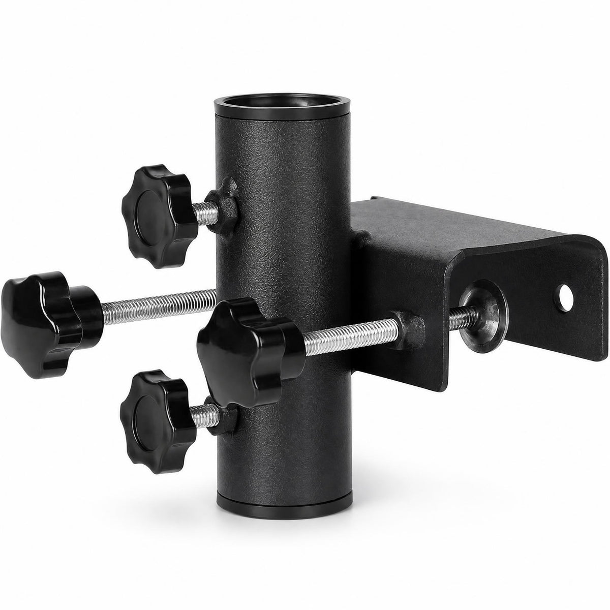 Umbrella Clamp Screw Tightened Umbrella Clamp Mount Bracket Adjustable for Utility Vehicles