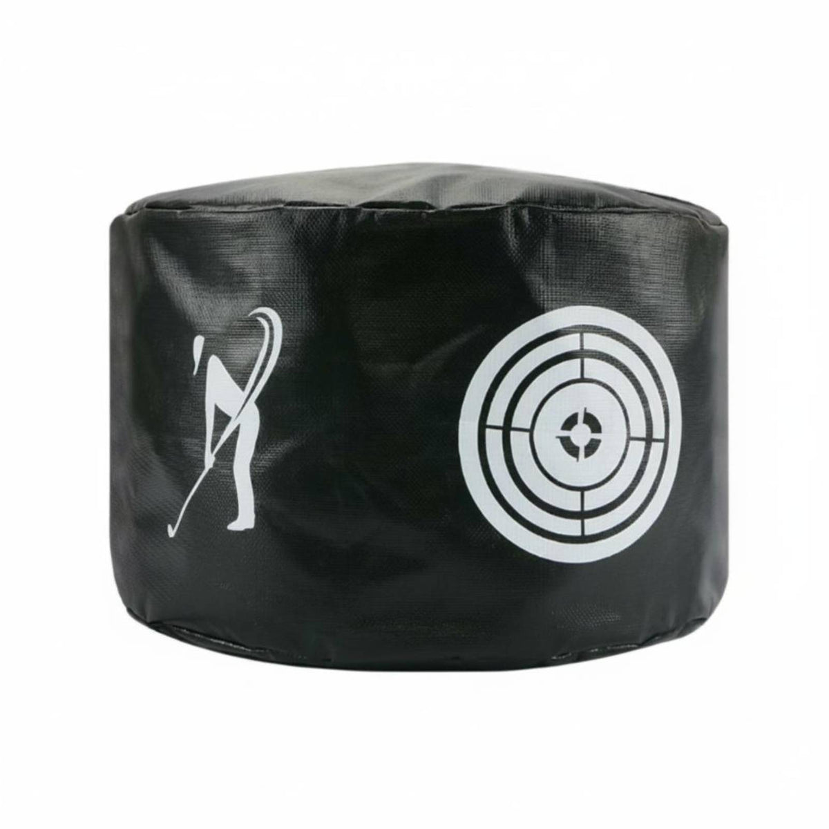 Strike Practice Bag Golfer Silhouette Golf Swing Practice Bag Textile Sports Gear