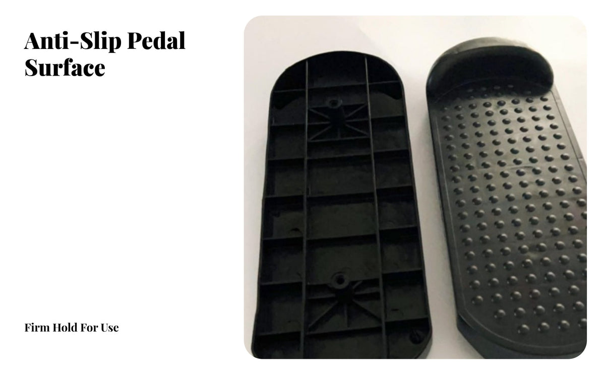 2 Pieces Easy Installation Stepper Foot Pedal Non-Slip Surface Replacement Stepper Pedal Nonslip for Home Gym