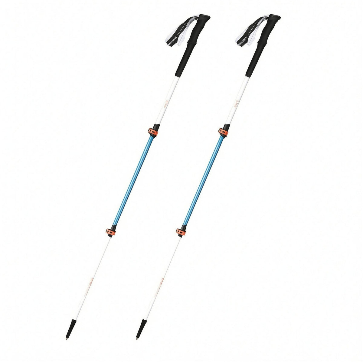 Wrist Strap Telescopic Trekking Pole Lightweight Aluminum Trekking Poles Long-Lasting Adjustable Walking Pole Foldable