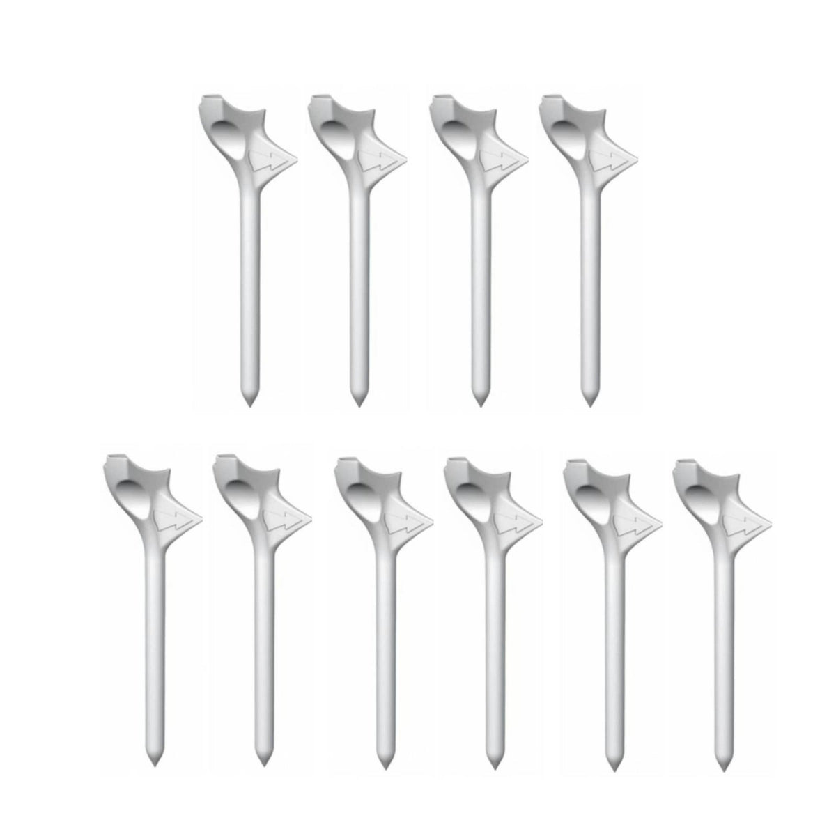 10 Degree Golf Tee Alignment Aid Practice Golf Tee Straighter Shots Sports Gear for Driving Range