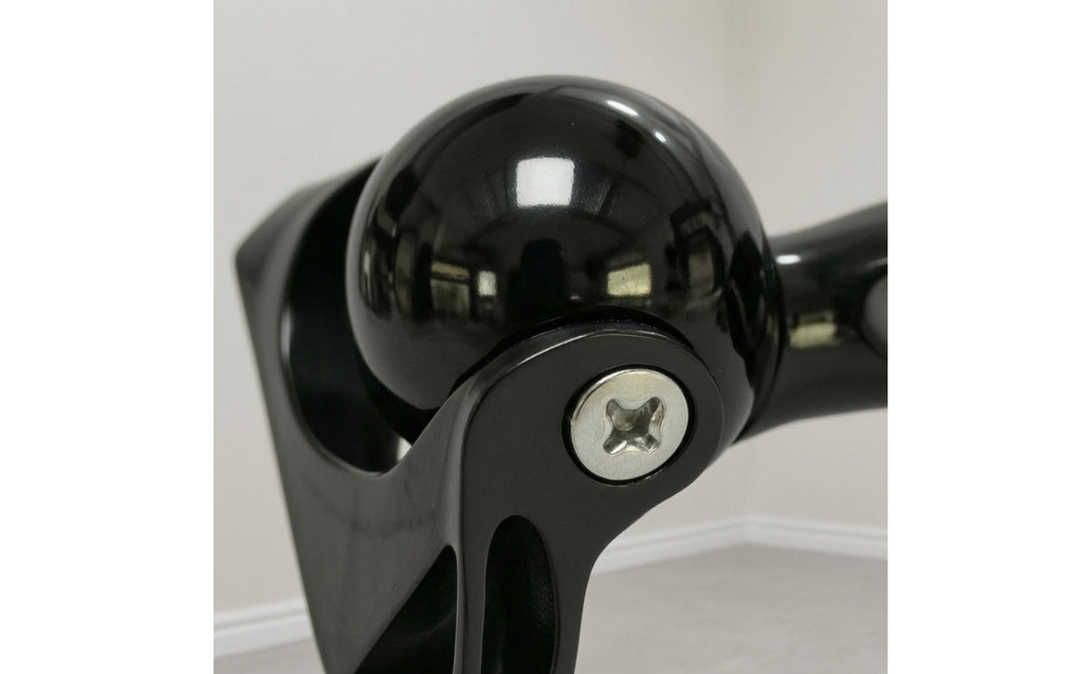 Door Stop Black Coated Door Stopper Rustproof for Rv, Cabins