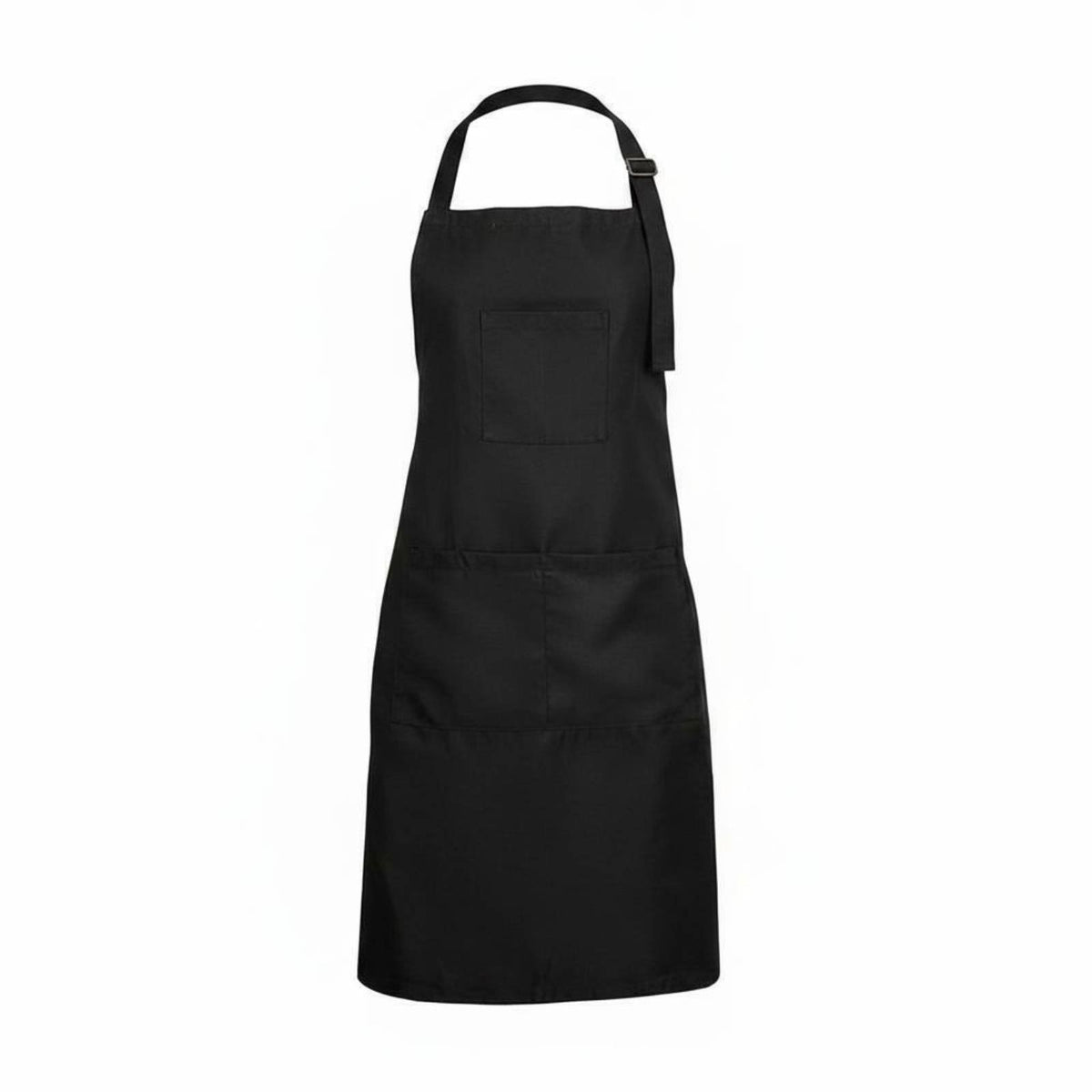 Extra Long Waist Ties Adjustable Bib Apron with Pockets Utility Apron Workwear for Barbers, Hairstylists, Artists, Kitchen, Restaurant, Workshop, Garden