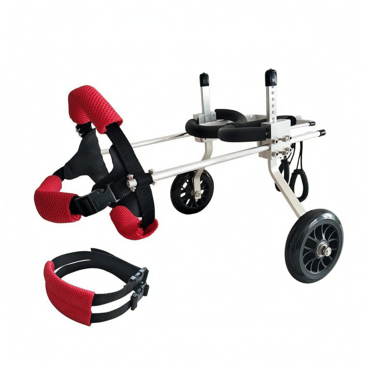 Dog Wheelchair Padded Adjustable Dog Wheelchair Lightweight for Dogs