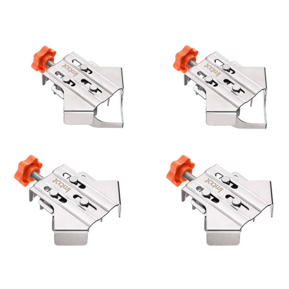 Imbot Stainless Steel Right Angle Clamp for Woodworking, Frame and Picture Frame