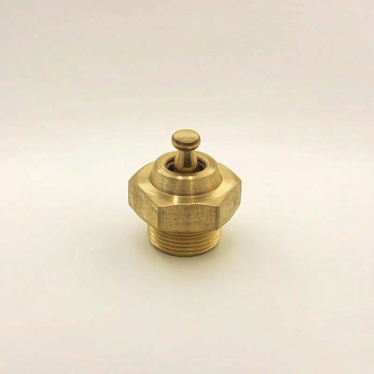 Italian Coffee Pot Replacement Steam Release Component Hexagonal Spare Part Steam Release Component Easy to Install for Coffee Maker Maintenance