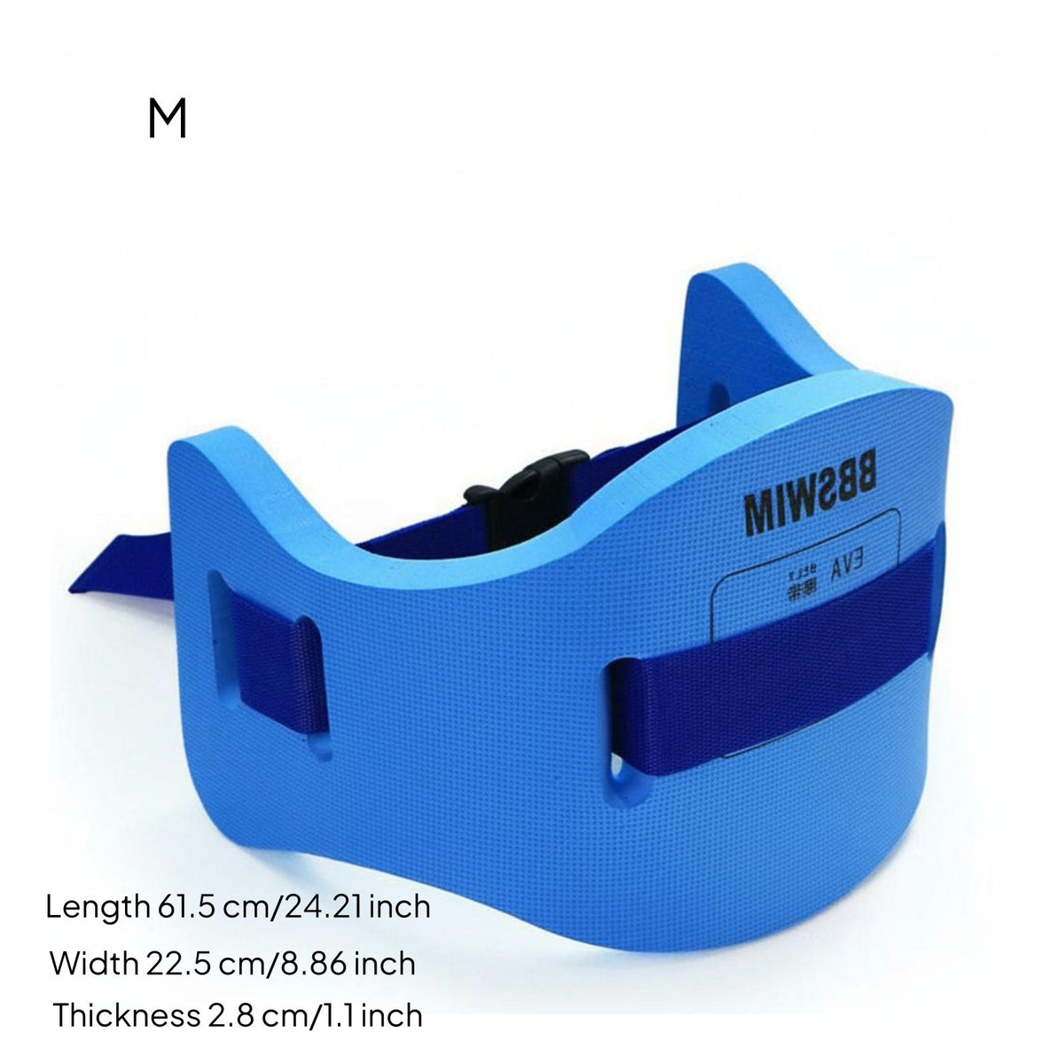 Non-Inflation Design EVA Foam Buoyancy Belt Lightweight Swim Buoyant Belt Long-Lasting for Adults, Beginners, Snorkeling