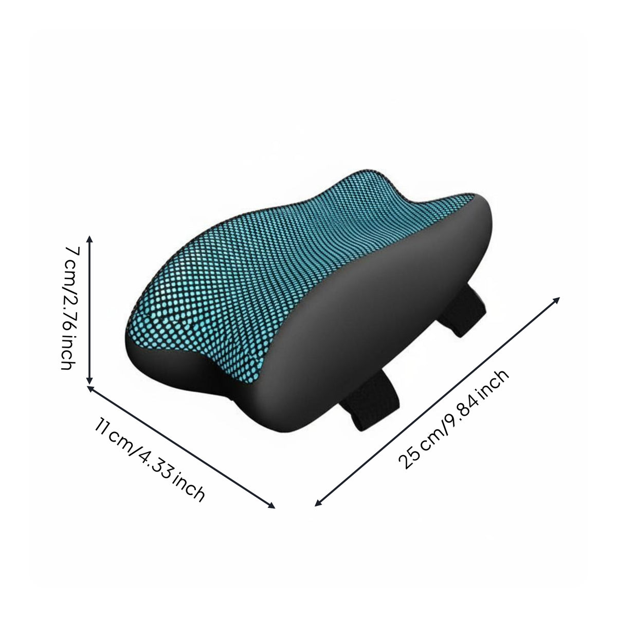Armrest Pad Universal Fit Armrest Cover Breathable Textile Desk Chair Arm Cushion for Enthusiasts, Gaming