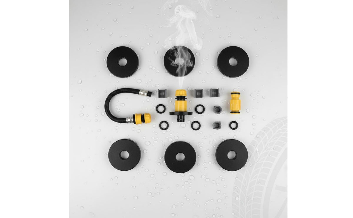 O-Ring Chassis Cleaner Flusher Kit High-Pressure Chassis Wash Kit Easy to Repair Vehicle Underbody Cleaner