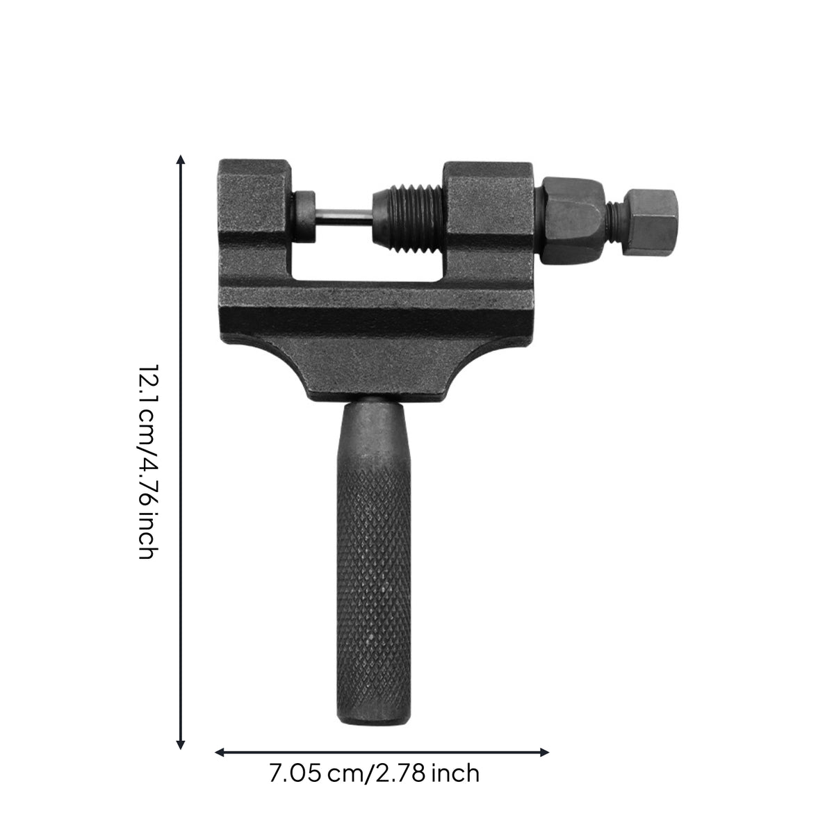 Chain Breaker Tool Handheld Chain Breaker Compact for Motorcyclists, Mechanics