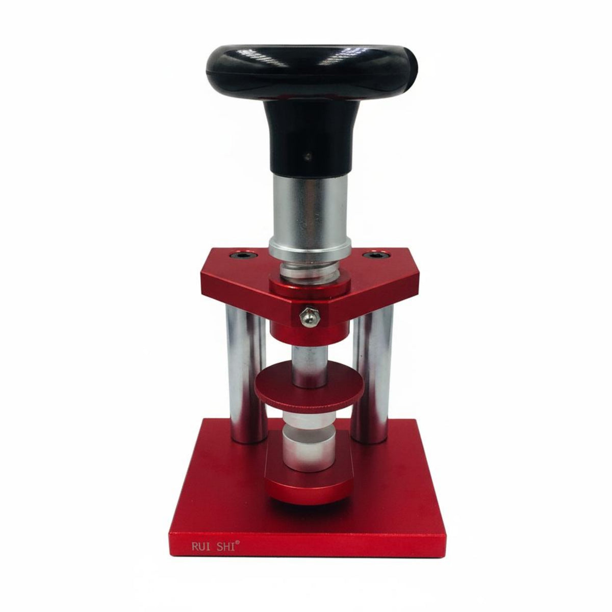 Rotary Watch Press Easy to Turn Watch Case Closing Tool Sturdy Metal Body