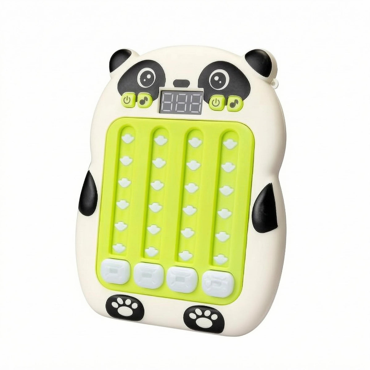 Electronic Toy 4-Button Panda-Style Rhythm Game Machine Digital Display