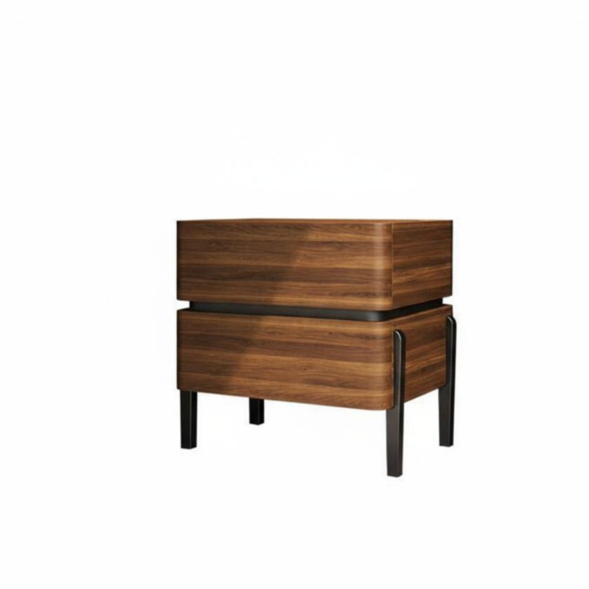 Minimalist Design Bedside Nightstand Light Luxury visually appealing Single-Drawer End Table Modern design Storage Cabinet Multifunctional for Adults, homeowners, Students, Bedroom, Guest Room, Office
