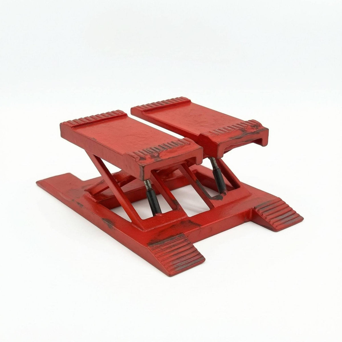 Slim-Base Base Hydraulic Scissor Lift Model Printed Detailing Resin Scissor Lift Model Four-Support Structure