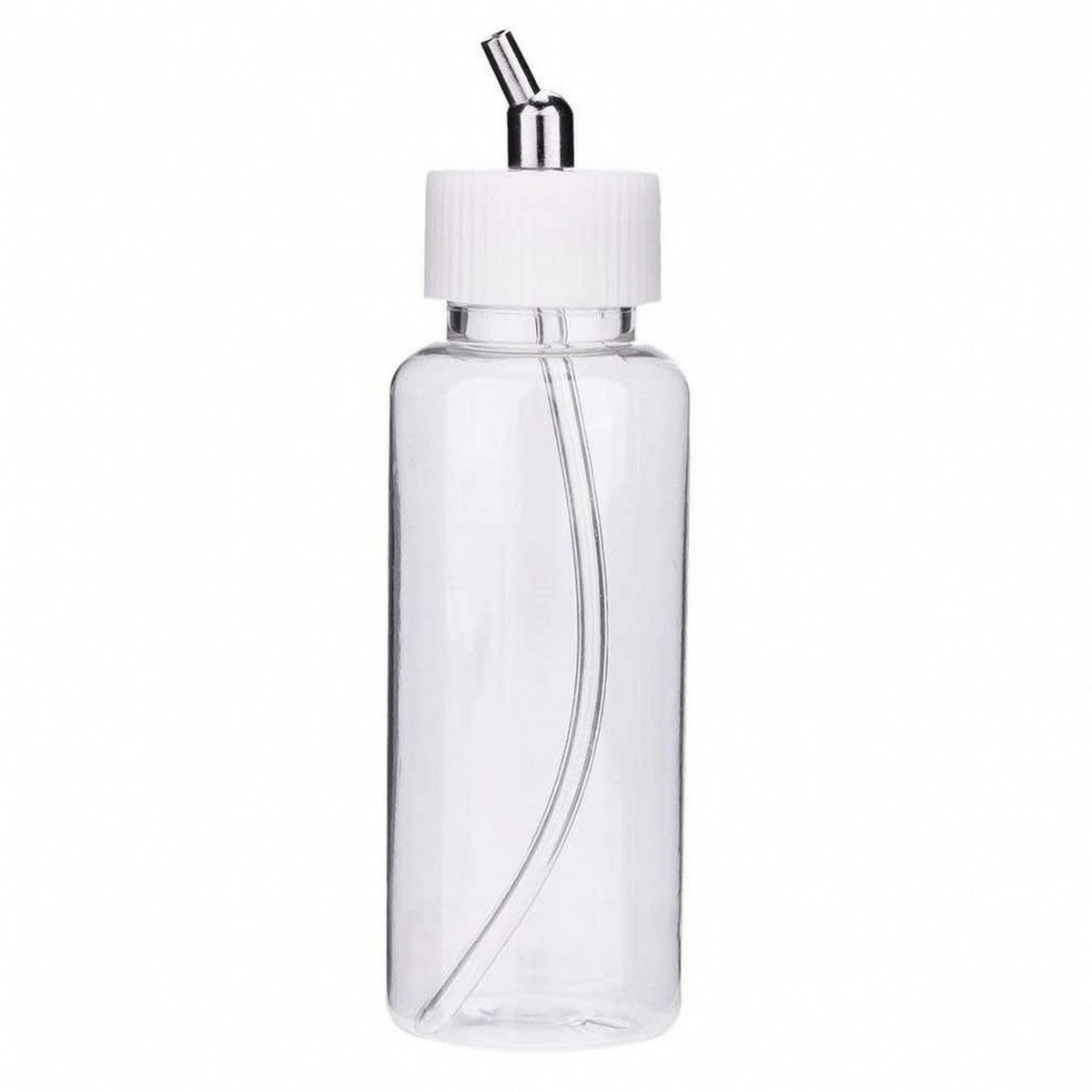 80cc Airbrush Paint Bottle with Nozzle Transparent Airbrush Paint Bottle Screw Cap Bottles Clear for Airbrushing