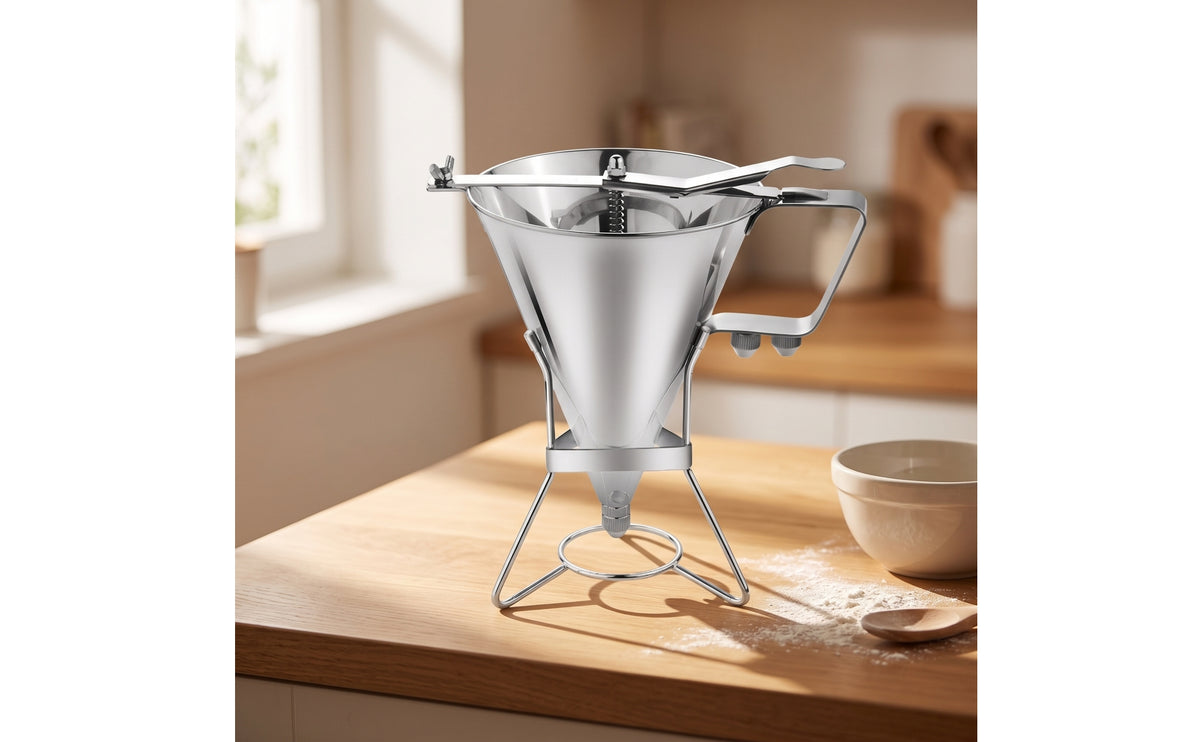 Pancake Batter Dispenser Rust-Resistant Batter Dispenser Heavy-Duty Pancake Pourer for Home Cooks