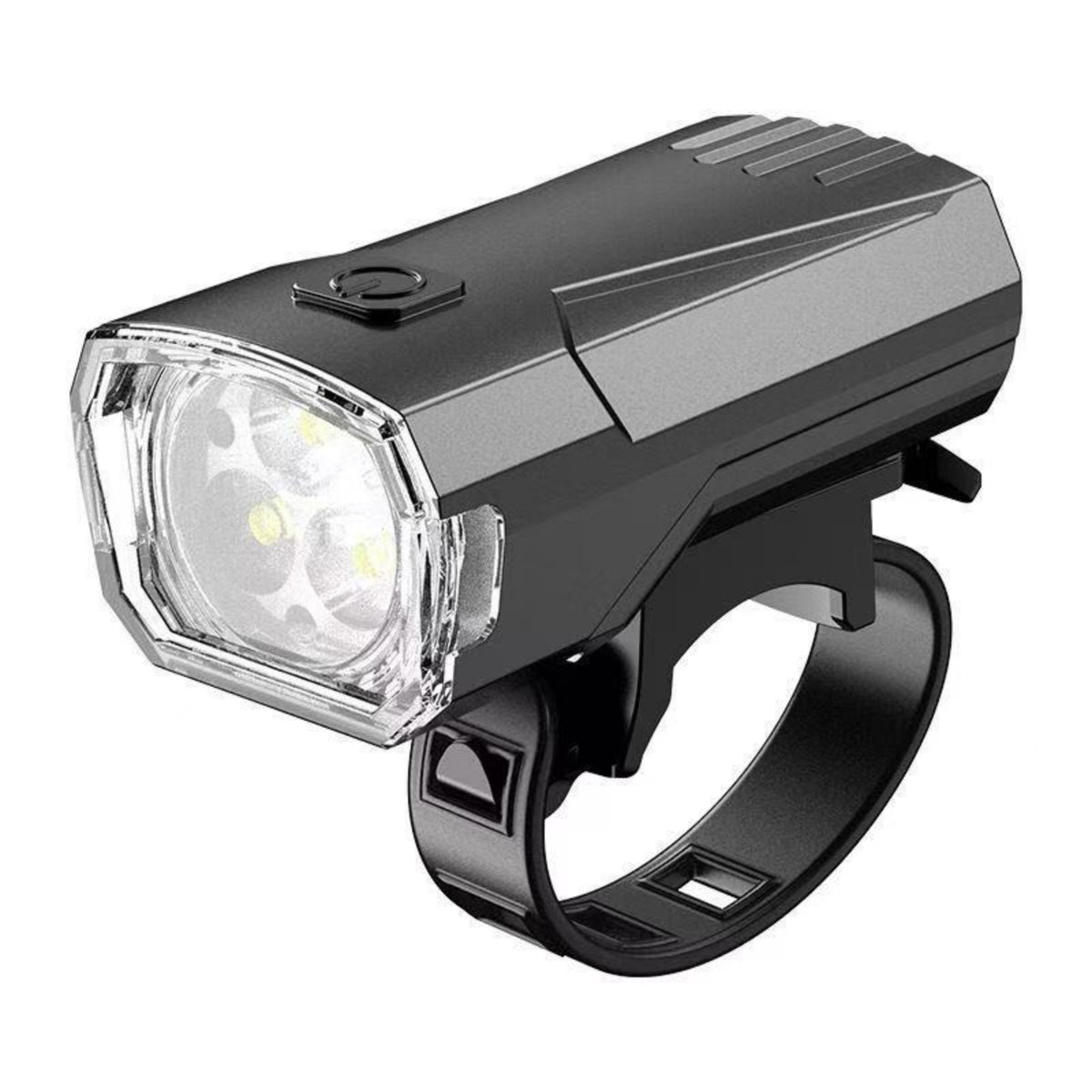Bike Light with Handlebar Mount 3-LED Bike Headlight Portable for Commuting