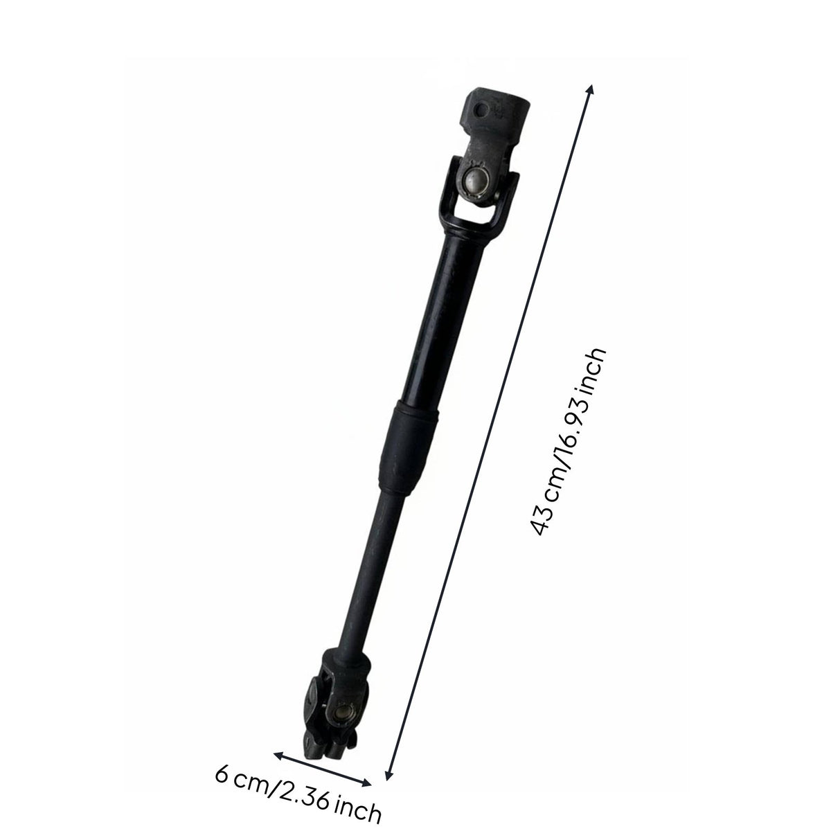 Adjustable Length Telescopic Steering Universal Joint Shaft Heavy Duty Vehicle Component for DIY Enthusiasts