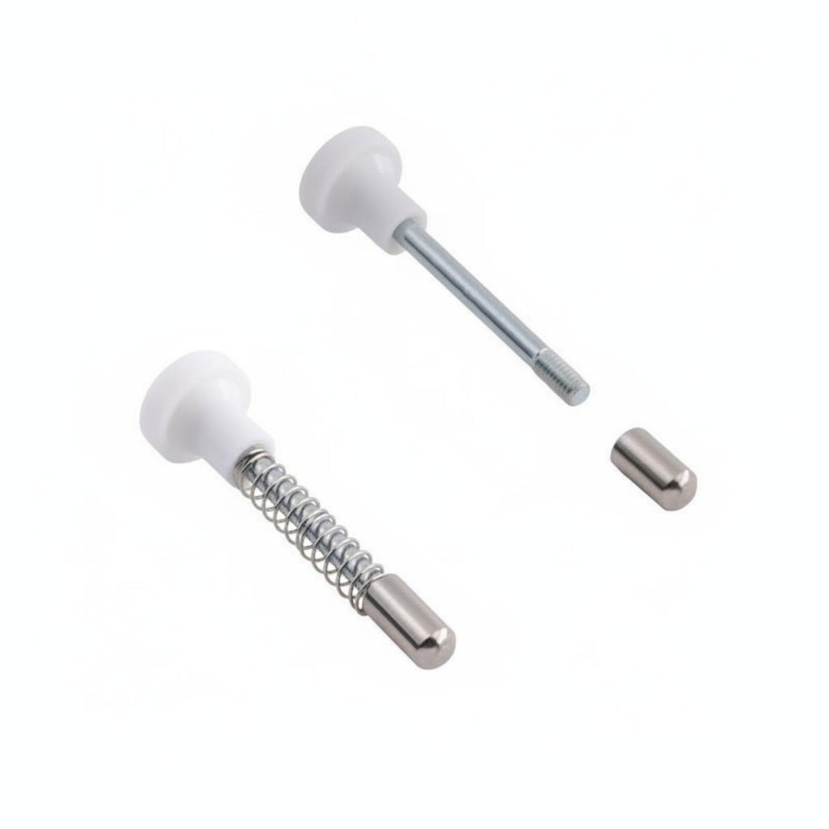 Sturdy Crib Gate Latch Pin Easy to Install Coil Loaded Pin for Baby Cribs