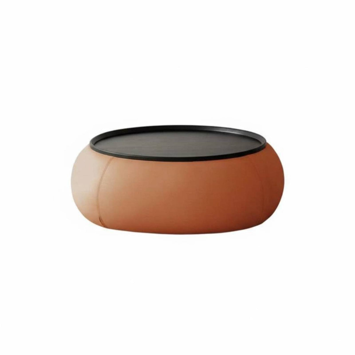 Modern Design Round Storage Coffee Table Minimalist design Round Coffee Table with Storage Italian Inspired Living Room Furniture for Apartment Dwellers, Interior Designers, Homeowners, Small Spaces, Lounge Area, Home Office