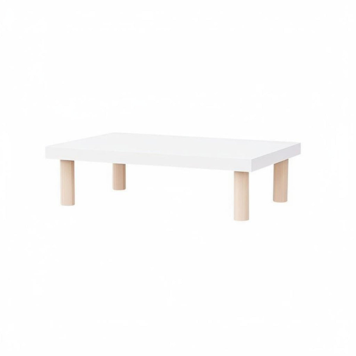 dual-level Wooden storage-solutionSaving Plant Stand adaptable for Office Workers