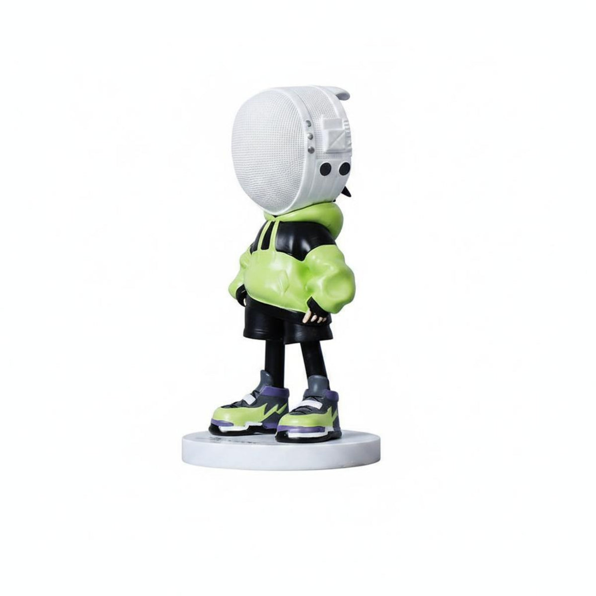 Swordsman Figurine Desktop Decoration Fencing Doll Collectible Style Home Decor for Shelf