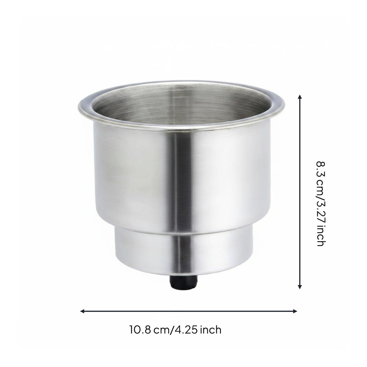 Stainless Steel Cup Holder Stable Marine Accessory for Yacht
