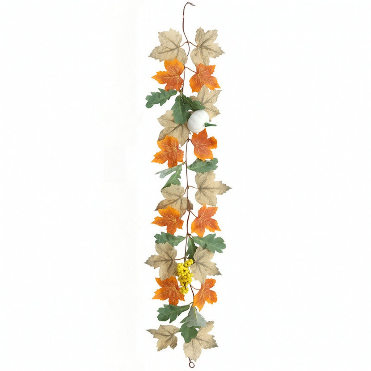 Artificial Maple Leaf Vine for Autumn Home Decor