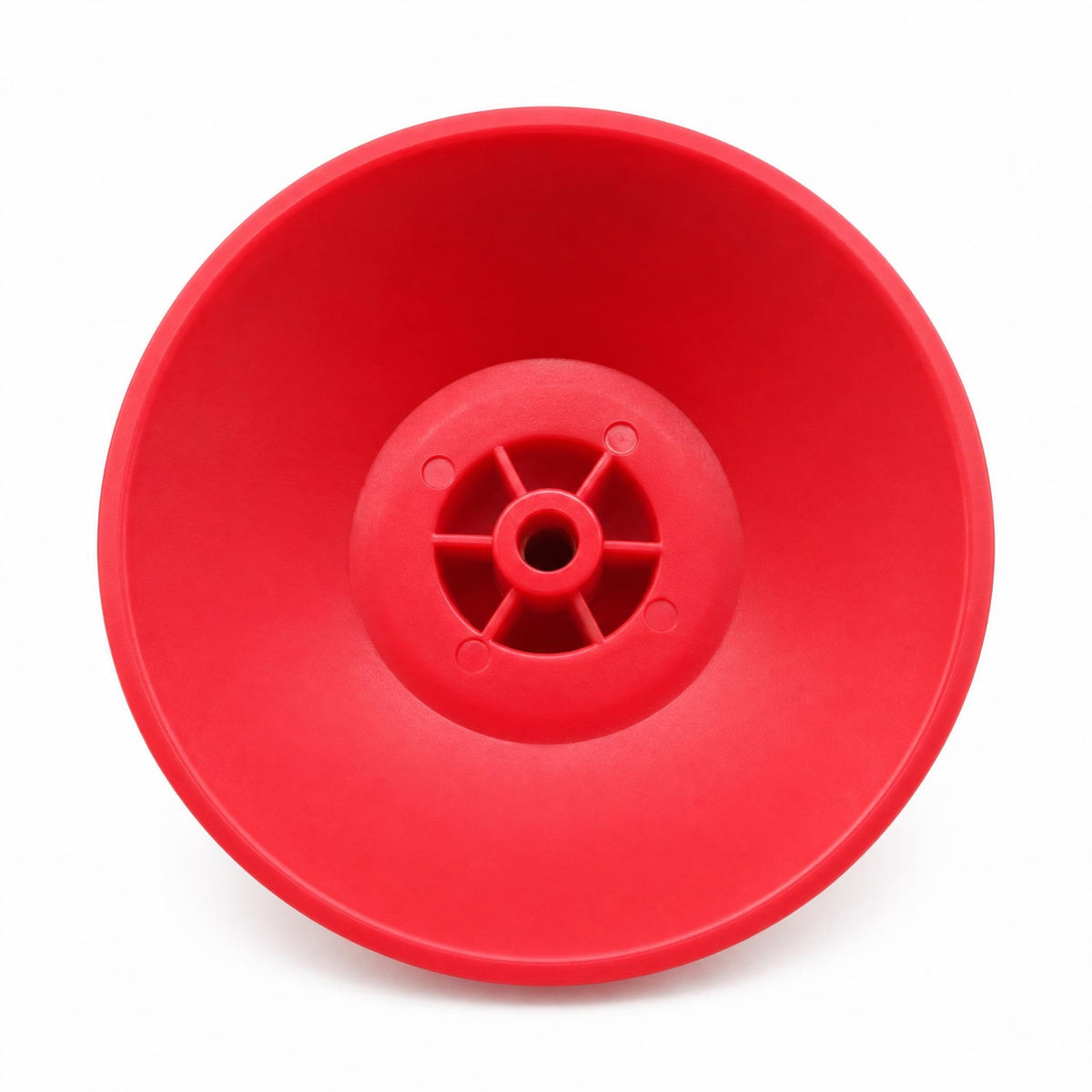 Raised Hub Round Dome Base Center Opening Steering Wheel Fixing Base Molded Ribs