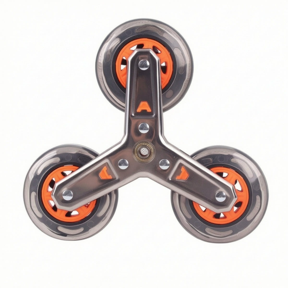 Stair-Climbing Wheel with PU Wheels Non-Slip Stair Climbing Wheel Caster for Hand Trucks