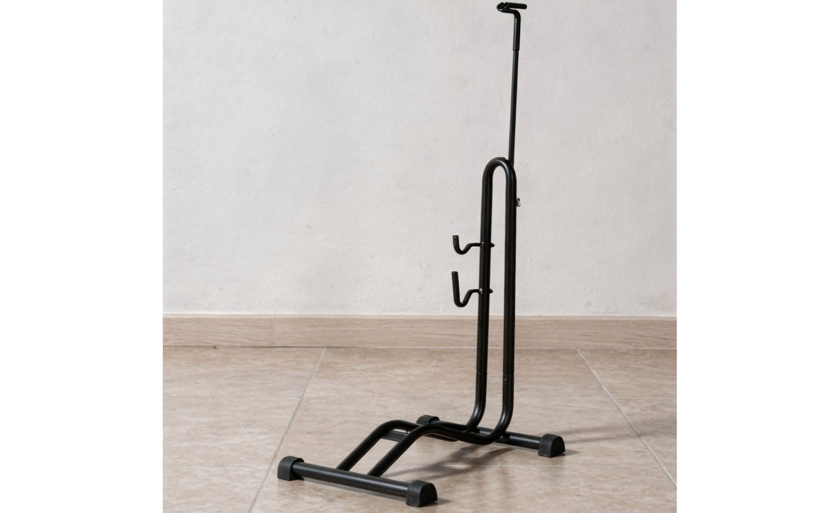 Vertical Upright Bike Stand Floor-Standing Cycle Parking Rack Space-Saving Cycle Maintenance Stand Detachable for Apartment