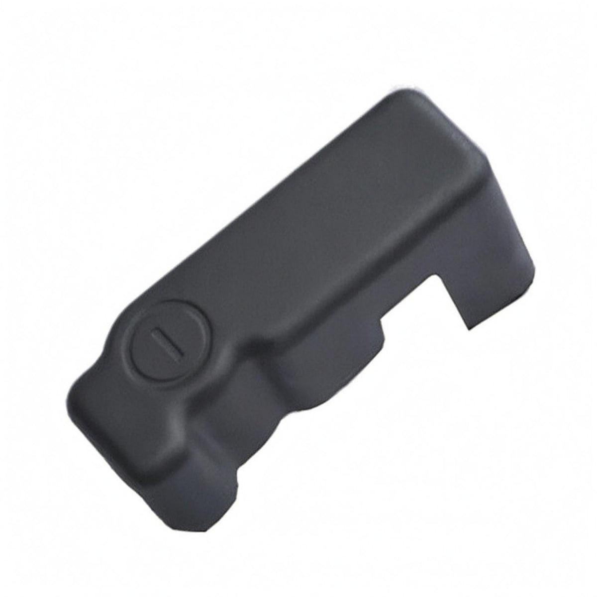 Embossed Minus Symbol Negative Battery Terminal Cover Side Cutout Battery Negative Terminal Cap Molded Vehicle Hardware Rectangular