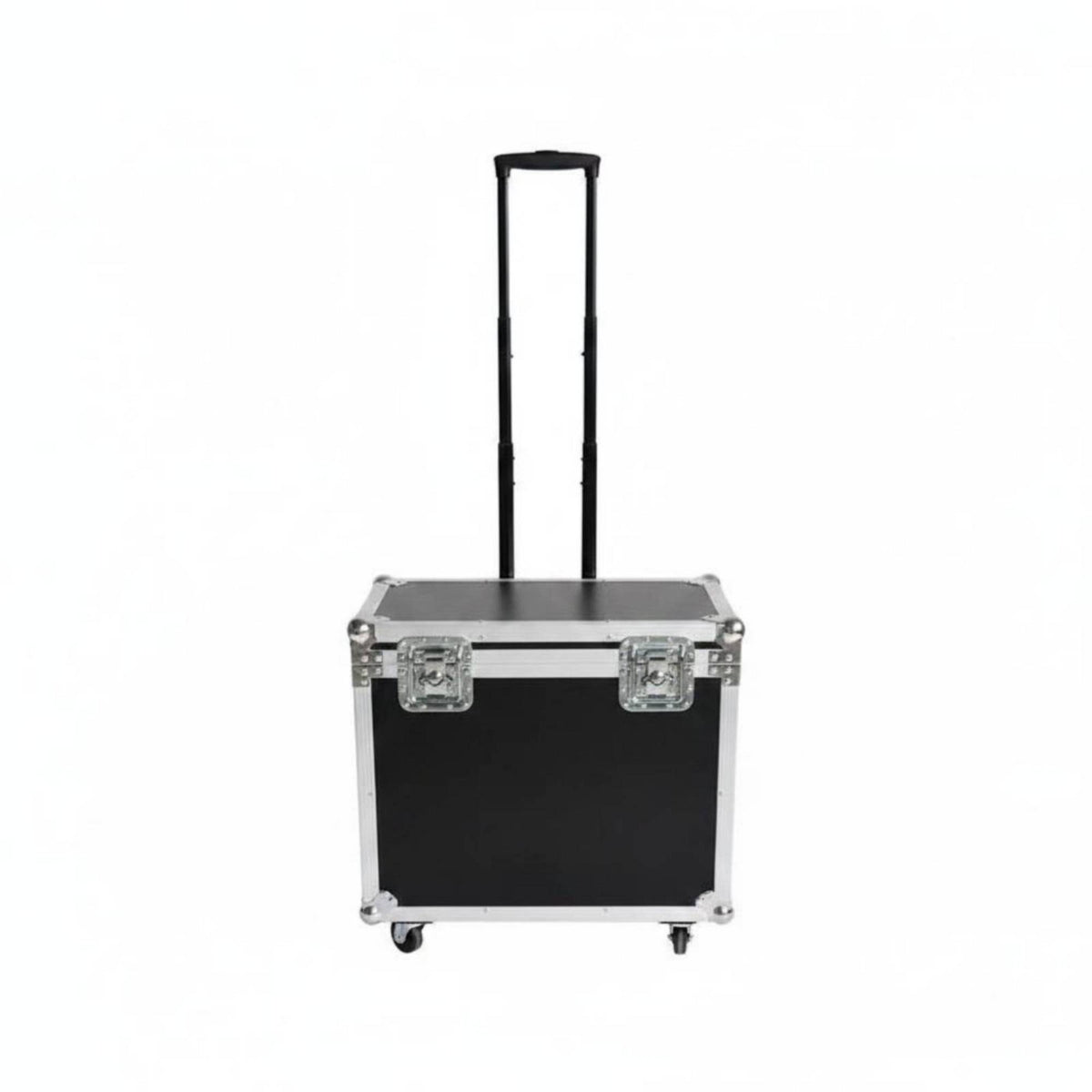 Large Capacity Trolley Tool Case Shock Absorbing Foam Rolling Tool Case Custom Size Toolbox Telescopic Handle for Laboratory, Travel