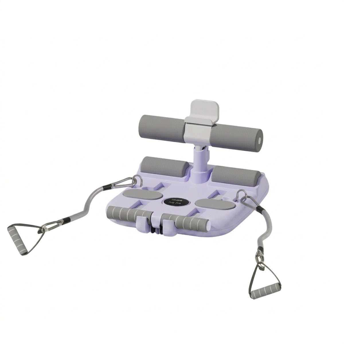 Sit up Bar with Suction Cups Stable Sit-up Bar with Resistance Bands Non-Slip Abdominal Workout Equipment for Home Gym