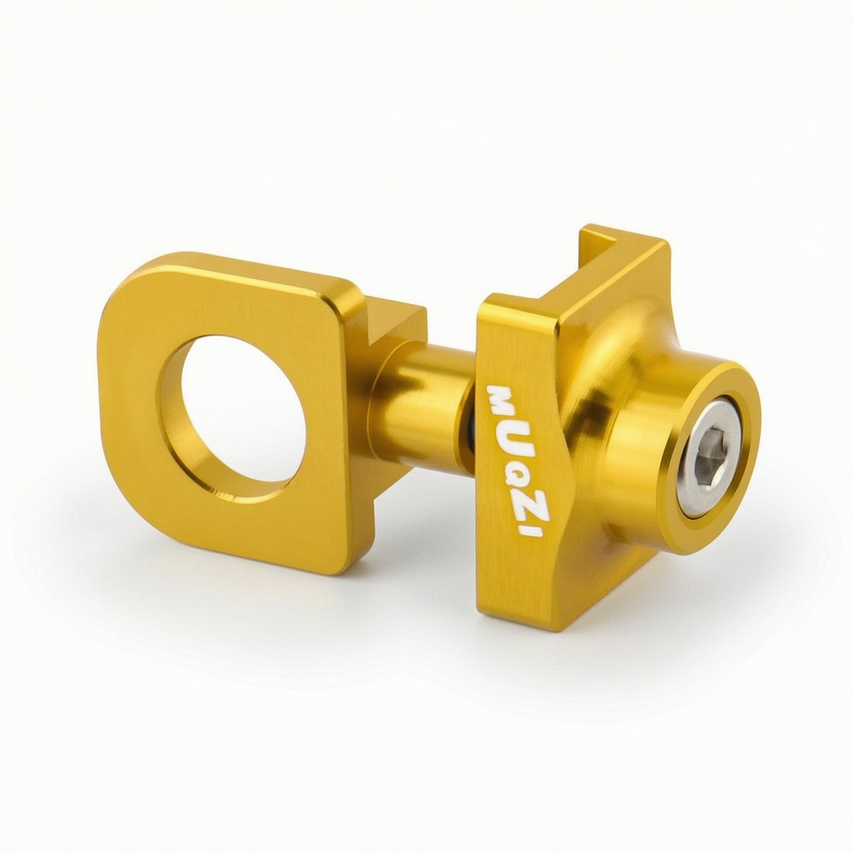 Aluminum Alloy Folding Bike Chain Adjuster Compact Cycle Chain Adjuster Single-Speed Adjustable for Cyclists