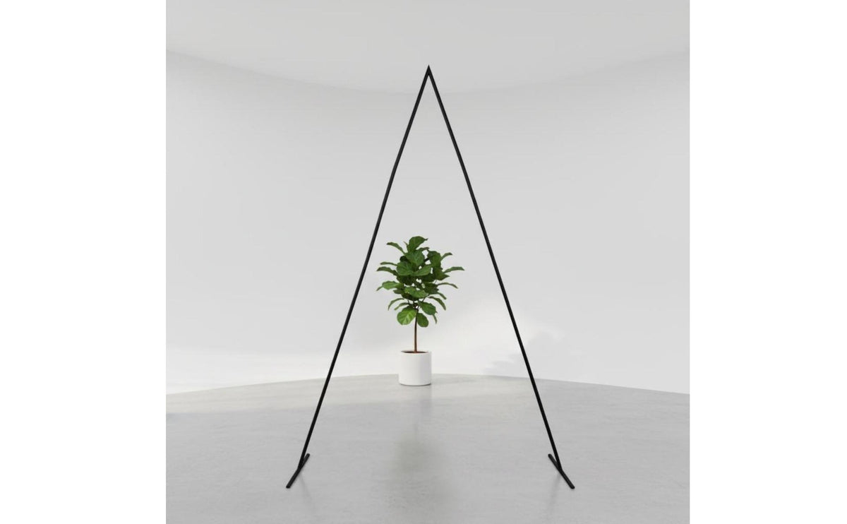 Triangle Wedding Arch Heavy Duty Metal Balloon Arch Stand Modern Design Triangular Backdrop Frame for Birthday